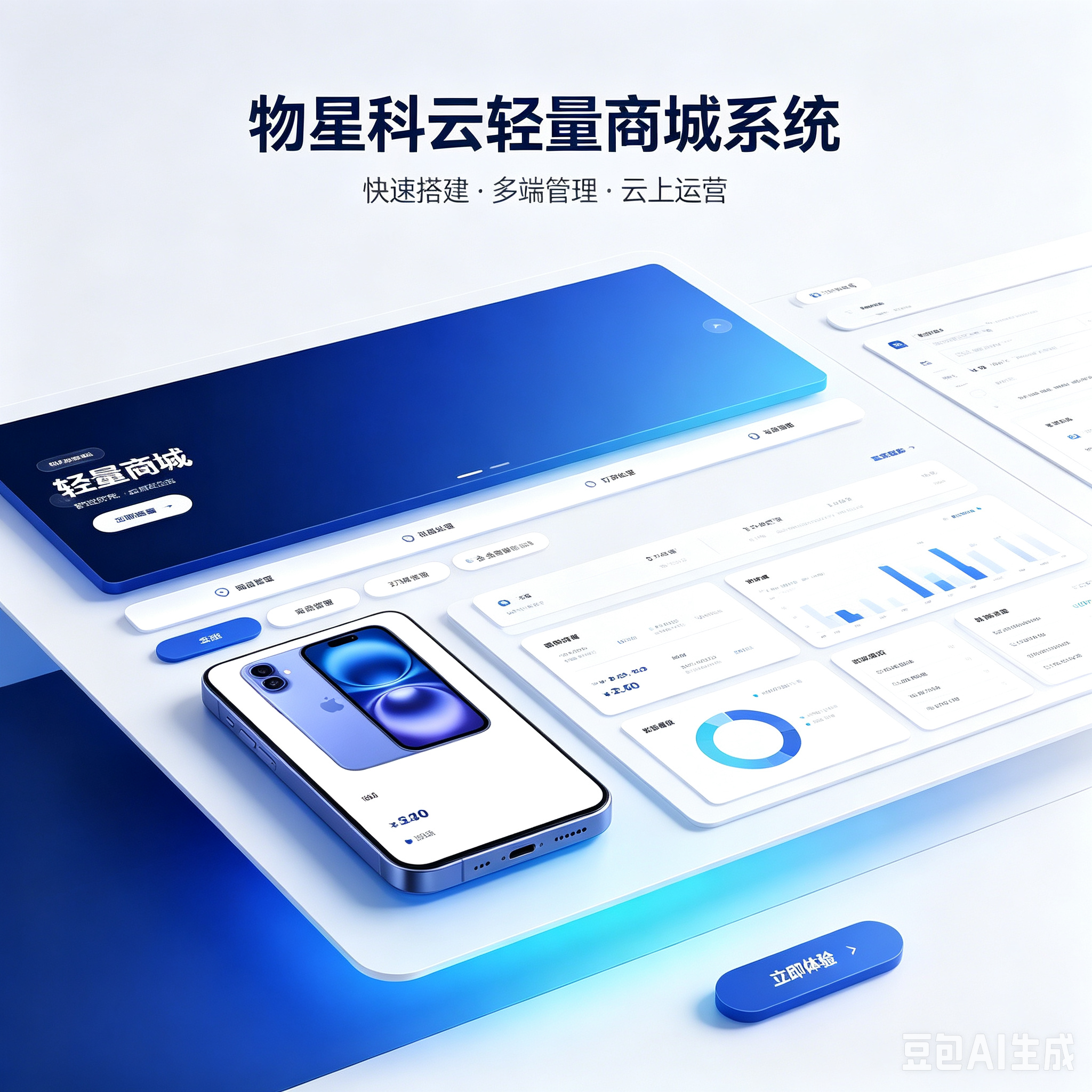 物星科云轻量电商系统